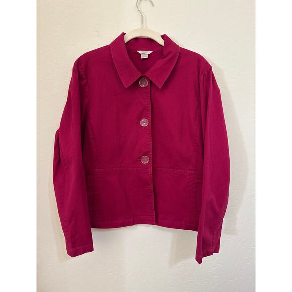 Women's Christopher & Banks Light Weight Corduroy Jacket - Size Large - Picture 3 of 10
